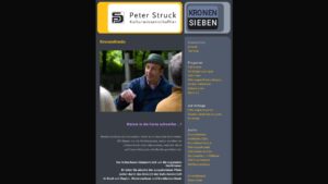 Kronen Sieben – Dr. Peter Struck